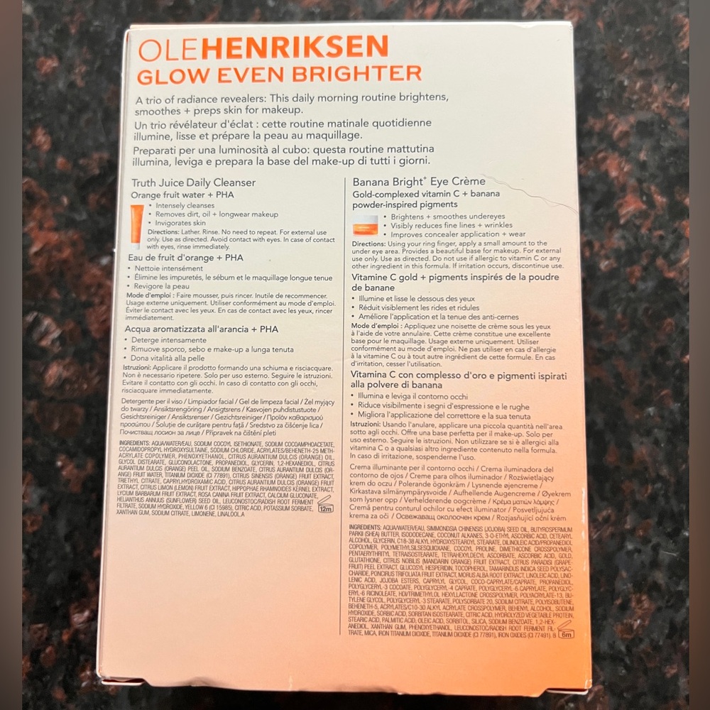 Ole Henriksen Banana Bright Skincare Set - Orange, White - Picture 2 of 5